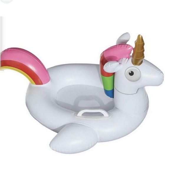 🆕Fortnite Pool Party Back Bling Inflatable Unicorn w/Straps Accessory InSpirit - Picture 2 of 7